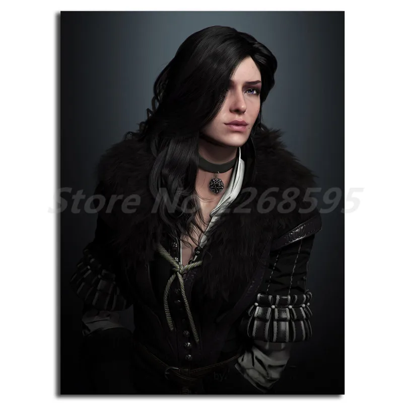 Сексуальная женщина HD игра Холст Плакаты печать настенная живопись декоративная