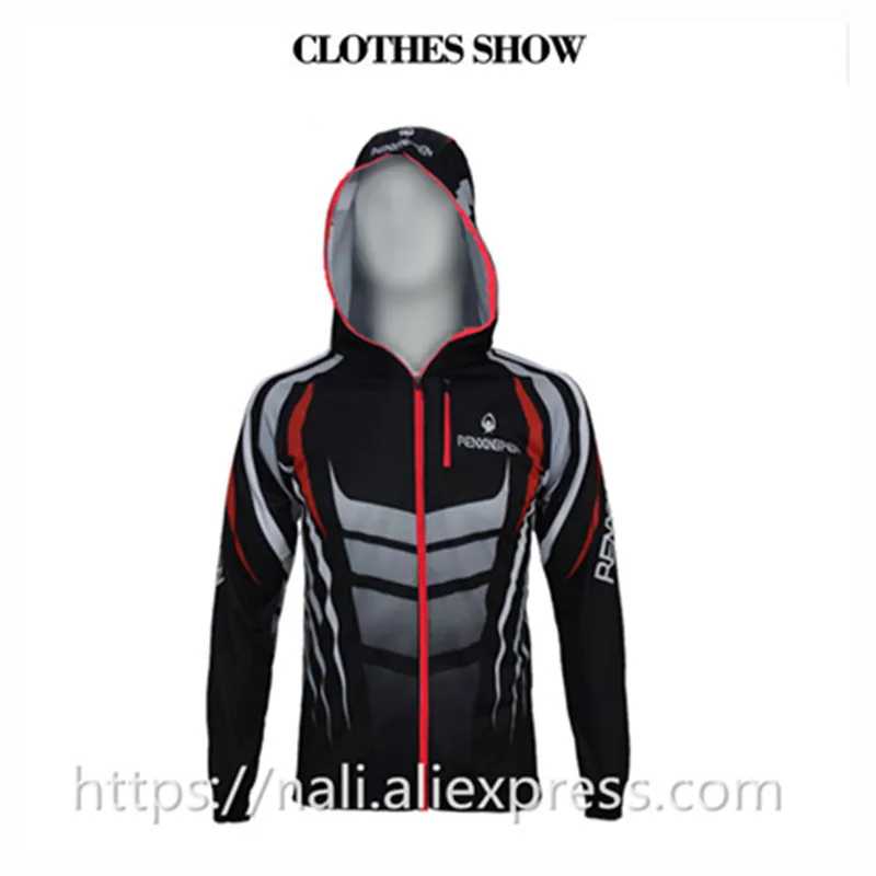 Мужская профессиональная одежда дышащая быстросохнущая Рыбацкая рубашка с