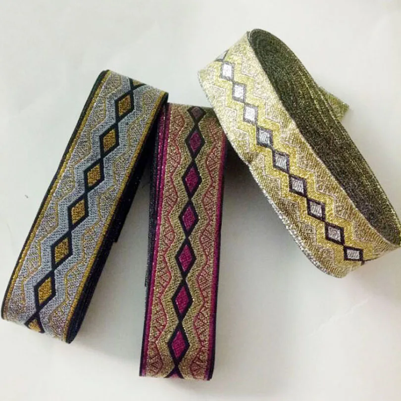 Тканый Жаккардовый шнур ленточный ремень шириной 33 мм и 7 м для собак тесьма