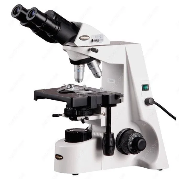 

Binocular Compound Microscope--AmScope Supplies 40X-2500X Infinity Kohler Plan Achromatic Binocular Compound Microscope