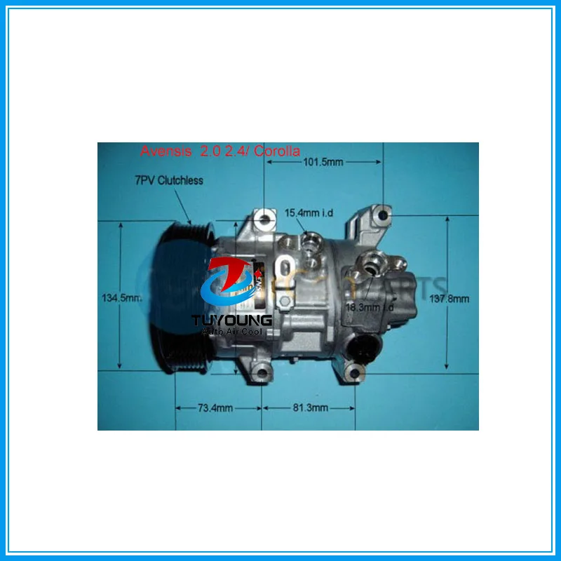 5SE12 a/c компрессор для Toyota Avensis Corolla Verso 2 0 4 2003 8831005090 447180 5640 447260 1741|compressor toyota|compressor toyota