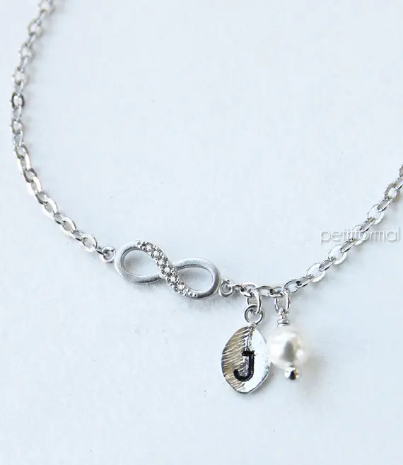 Известный миниатюрный браслет невесты бесконечность подарки оригинальный