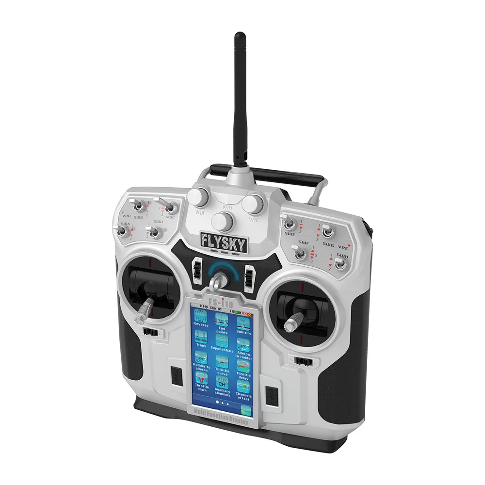 FlySky FS-i10 FS i10 2,4G 10CH AFHDS 2A RC передатчик+ FlySky FS-iA10B 2,4G 10CH приемник с дисплеем для RC квадрокоптера