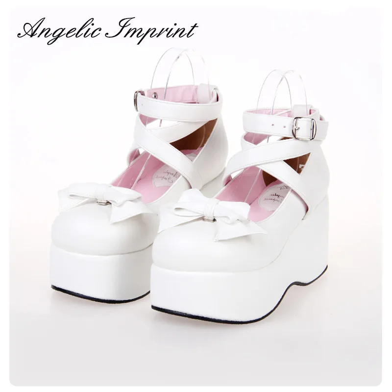 Женские туфли лодочки с ремешком на щиколотке платформе|women pumps|ankle strapthick platform |