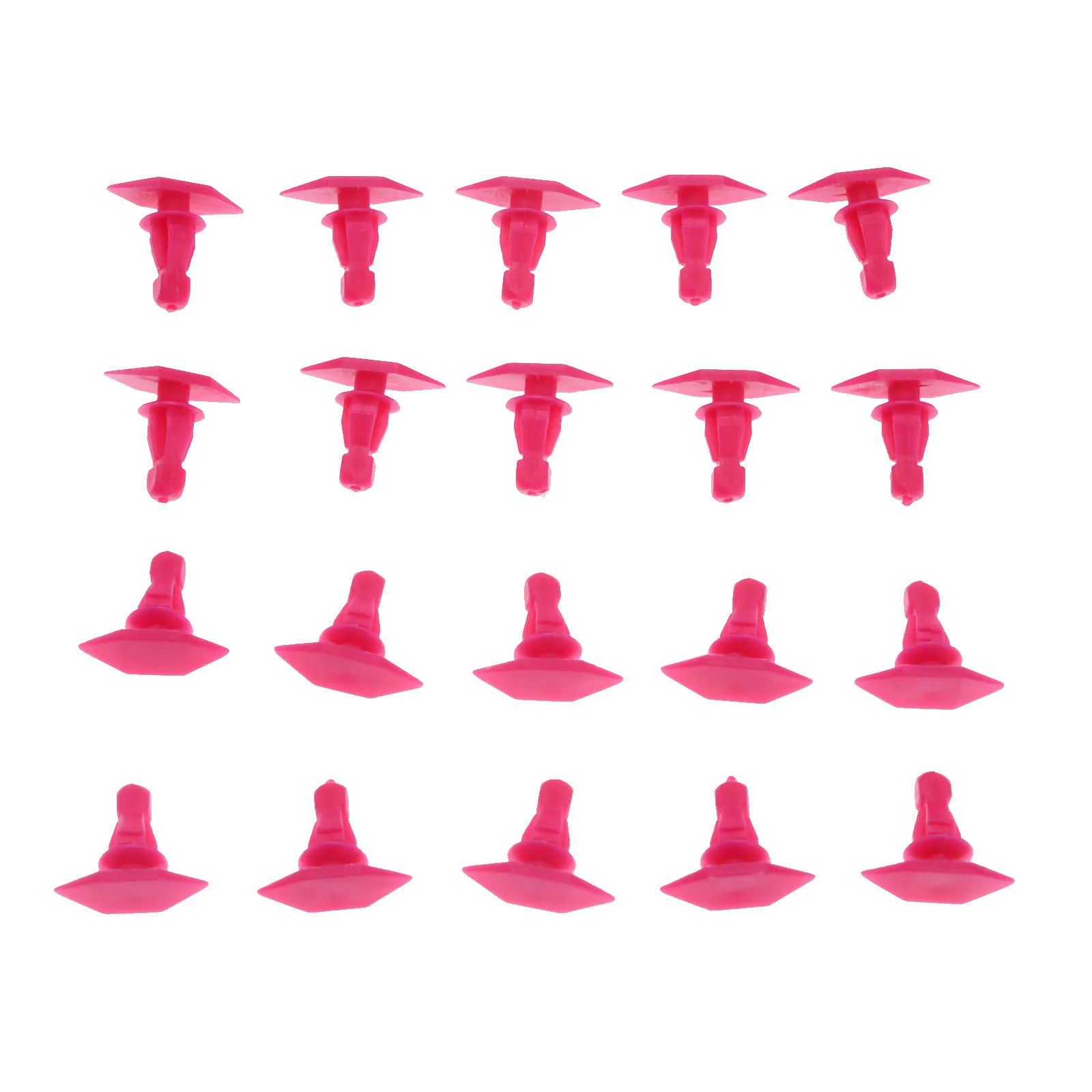 Автомобильные фиксаторы Yetaha 100 шт. клипсы пластиковые автомобильные крепежные