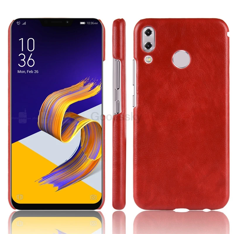 Роскошный чехол для телефона из искусственной кожи для Asus Zenfone 5 5z ZS620KL ZE620KL Zenfone Max Pro M1 ZB602KL ретро жесткий чехол-накладка