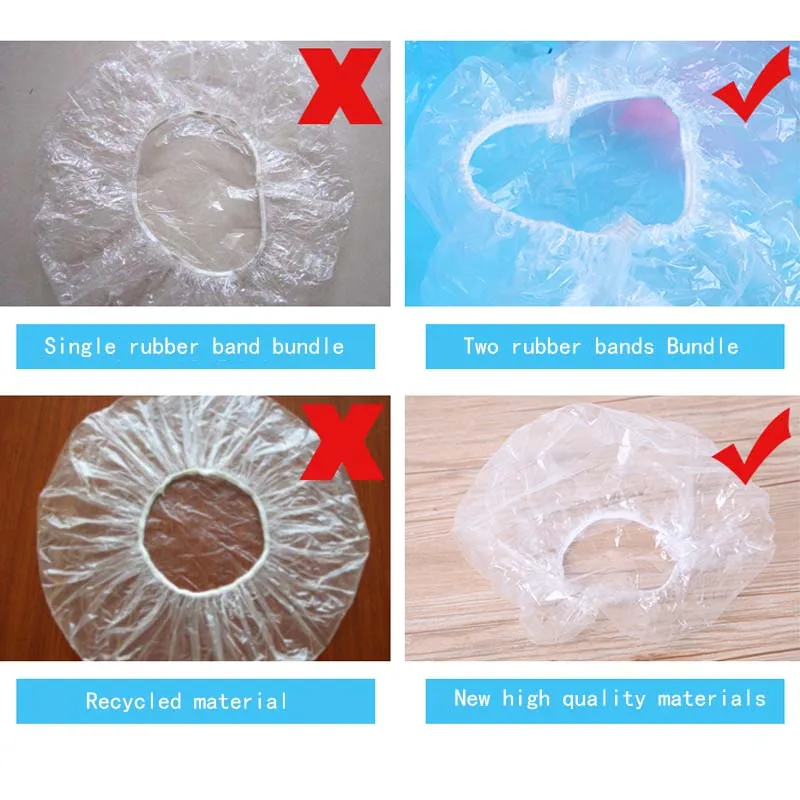 30 шт./компл. купальная одноразовая душевая крышка гостиничная водонепроницаемая