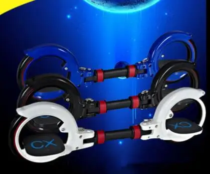 Двухколесный скейтборд CX двухчастный ролик складной Дрифтерный трюковый скутер