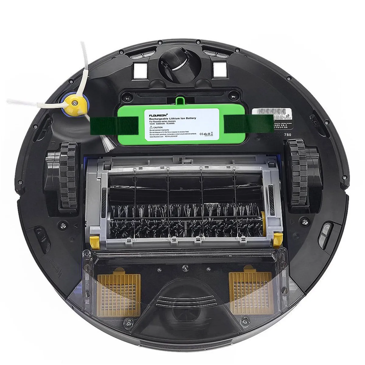 Floureon 14,8 V 5300 mAh Li-Ion Батарея совместимый для iRobot Roomba 500 600 700 серии 800 зеленый цвет