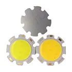 10 шт.лот 5 Вт круглый чип COB на плате DC15-17V COB источник света теплый натуральный холодный белый 500 лм Светодиодная лампа точечного светильника 28 мм