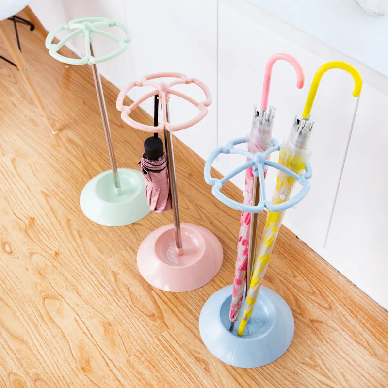 Нержавеющая сталь Бытовая 5 отверстий подставка для зонта напольного держателя