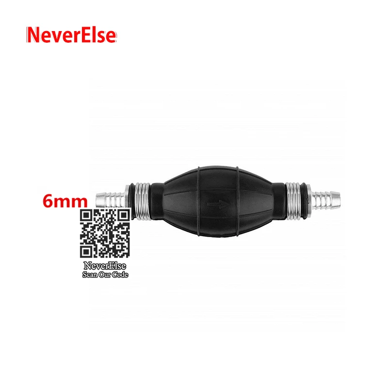 6mm Pump Head Аквариум с ручным насосом лампы сифон Hanpump комплект резиновые Squeeze насос шланг трубки менять воду для перекачки топлива заправиться 6/8/10/12 мм выходной патрубок насоса - Цвет: 6mm Pump Head