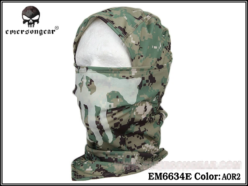 

Emersongear Ghost Multi-functional Hood Scarf Military Mesh Full Face Mask EM6634
