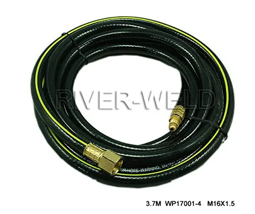 Кабель питания шланг для WP-17 TIG сварочный фонарь 11-1/2 футов 3,7 м 3/8-24& M16* 1,5