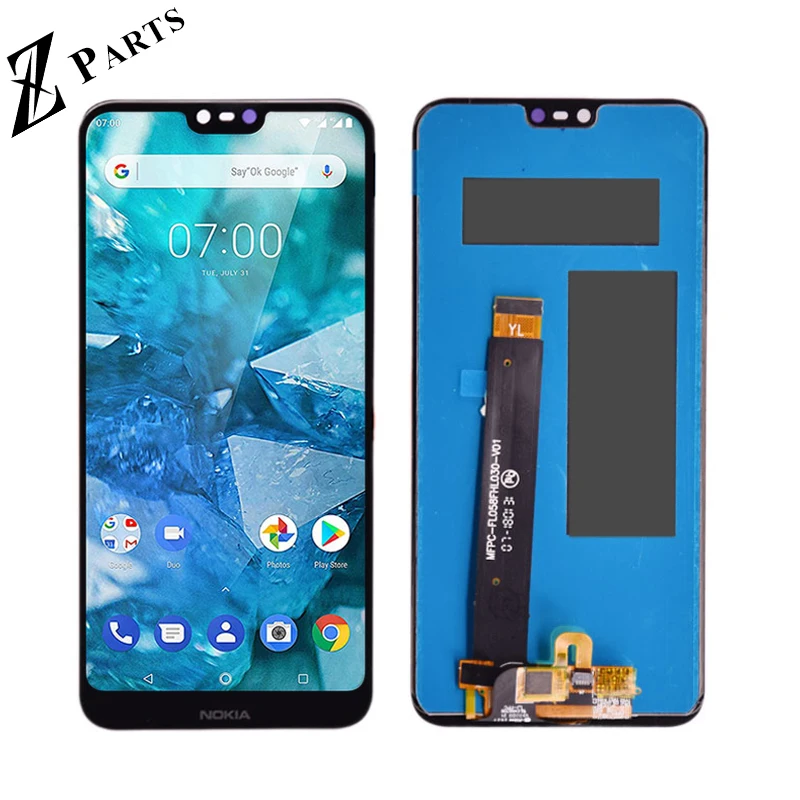 Оригинальный ЖК экран для Nokia X6 дисплей дигитайзер сенсорного экрана 6 1 Plus Замена