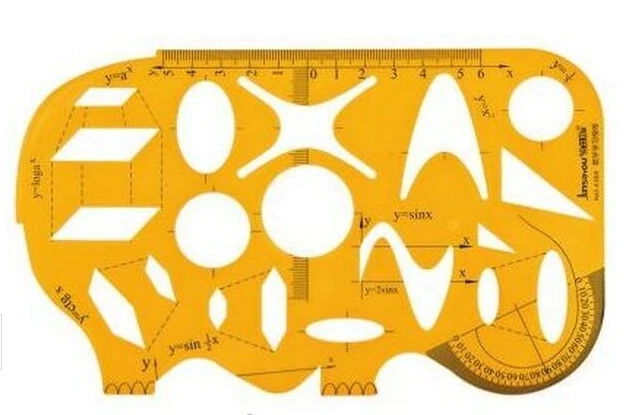 

All kinds of Rulers Model Mathemestic Physical Chemistry Drawing Template Rulers