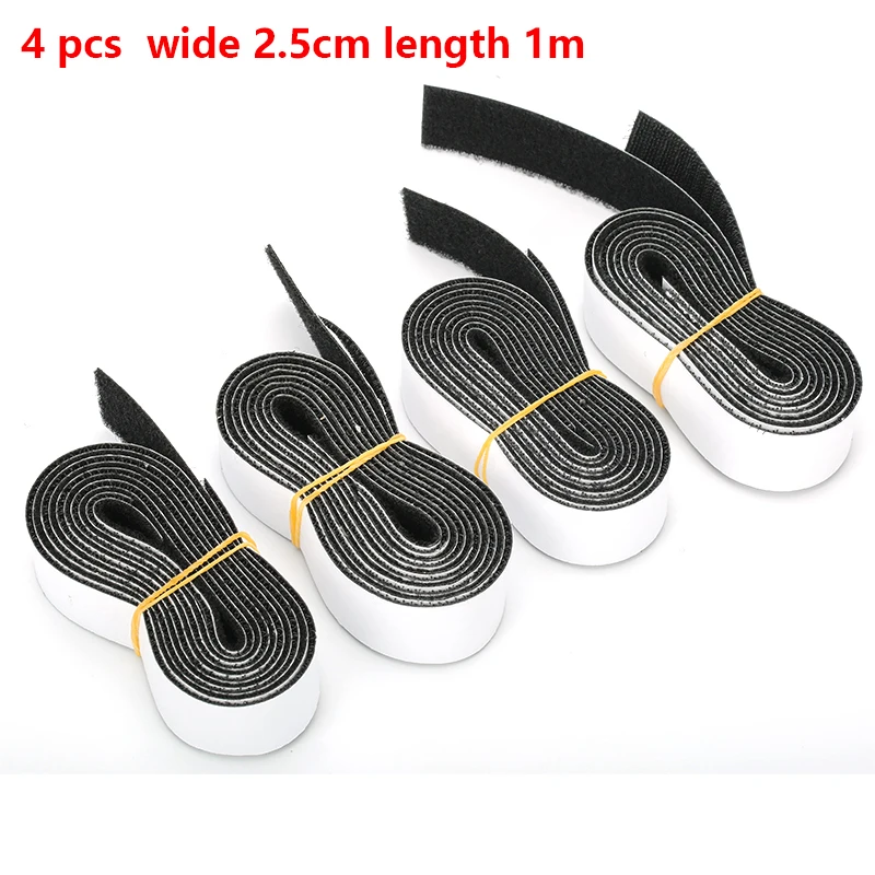 

4pcs wide 4.5cm length 1m Battery Belt Tie Magic Strap for Airplane Helicopter drone Fixed battery