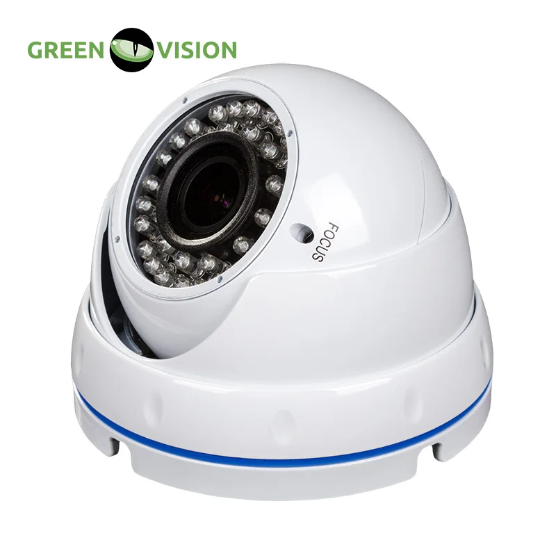 GREEN VISION GV 052 GHD G DOA20 30 1080p Гибридная камера (AHD/CVI/TVI/CVBS) в купольном корпусе.Объектив