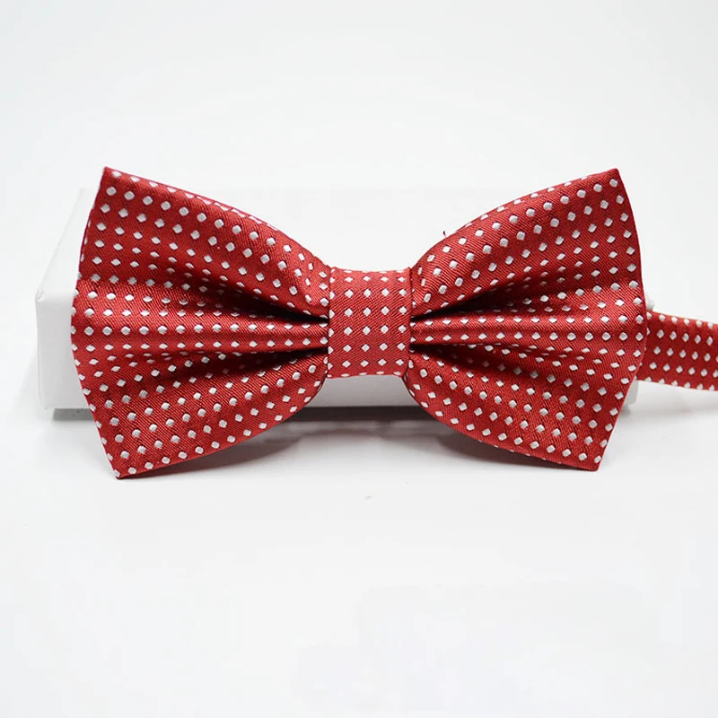 OnnPnnQ Fashion New Women Men Colorful Jacquard Dots Bow Tie Suit Decoration Neck Wedding Party Business Bowtie For Male | Аксессуары