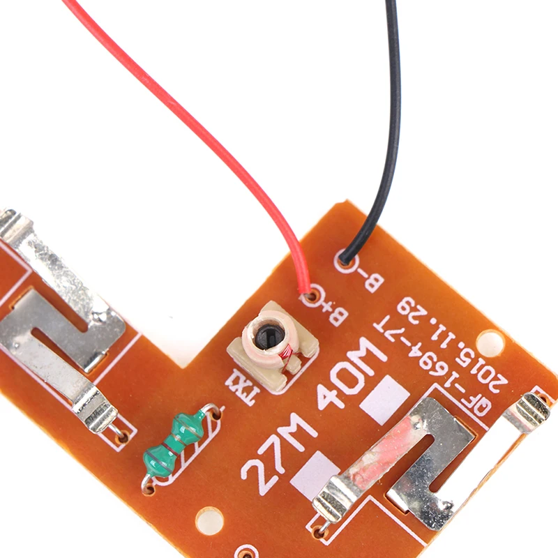 4CH RC пульт дистанционного управления 27 МГц схема PCB передатчик и приемник плата Радио система 4,5 v-6 v для игрушечного автомобиля