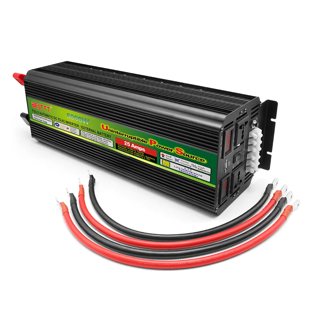 Интеллектуальный 5000 Вт UPS Инвертор солнечной энергии модифицированный