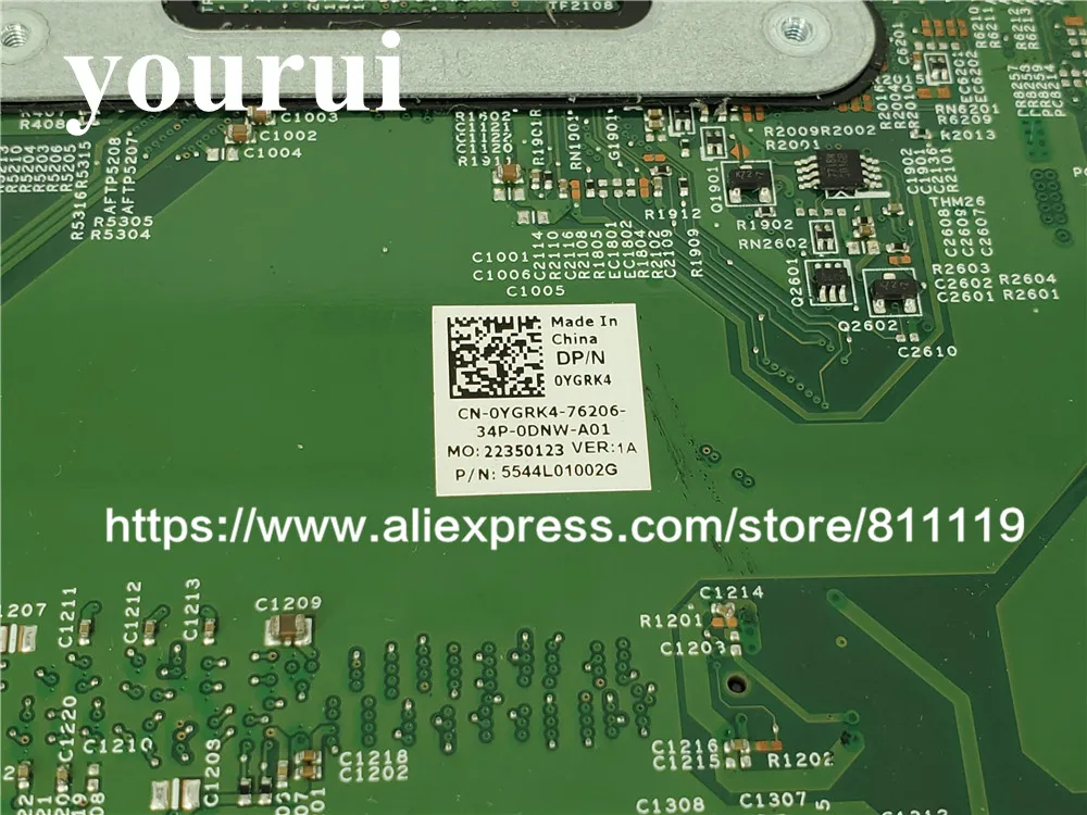 Для dell Inspiron 3437 5437 CN-0YGRK4 0YGRK4 YGRK4 материнская плата портативного компьютера с I5-4200U GM