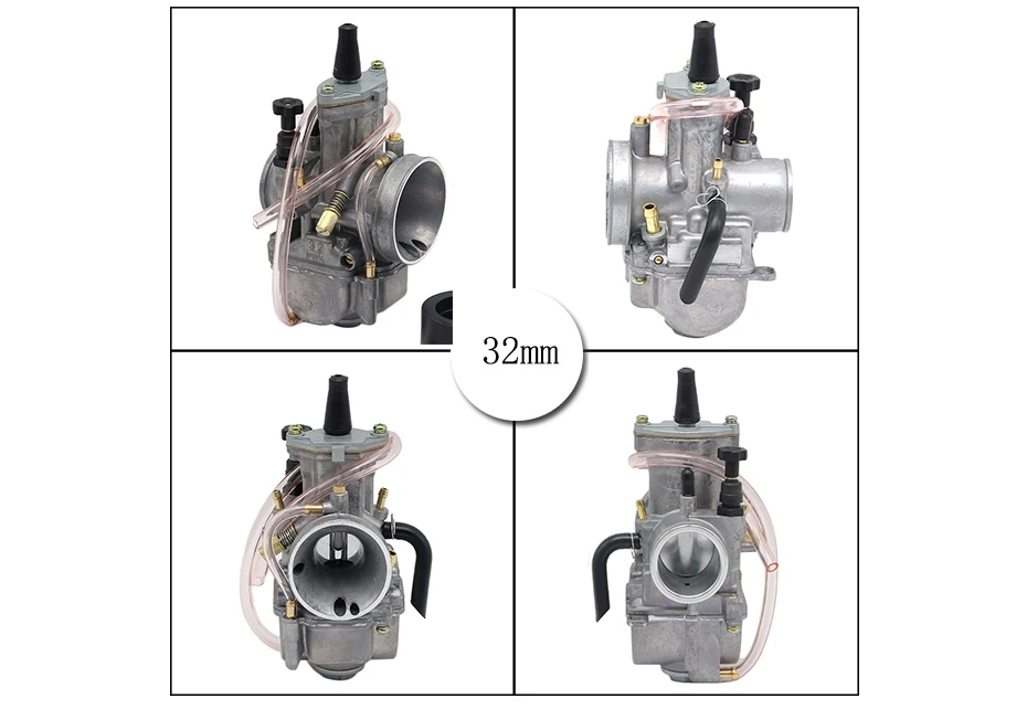 Alconstar-21 24 26 28 30 32 34 мм 2 тактный двигатель мотоцикла PWK Карбюратор с Мощность струи для Honda Для Suzuki ATV UTV питбайк