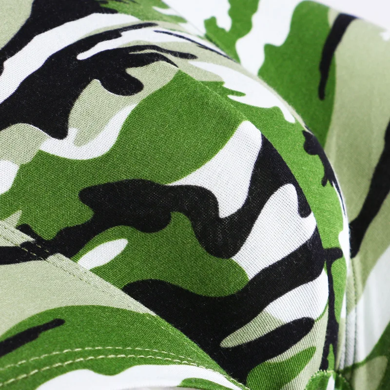 Мужское бамбуковое нижнее белье с камуфляжным принтом мужское брендовые боксеры