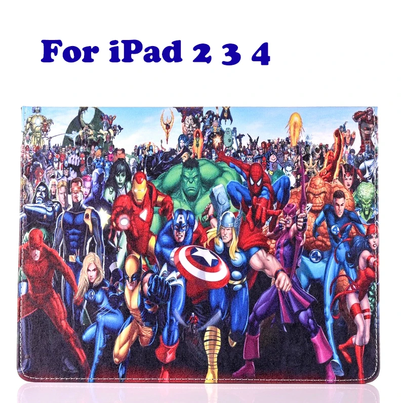 Чехол для планшета для Apple ipad 2 3 4 5 6 air 2 ipad 9,7 ipad mini 1 2 3 ниндзя черепаха Защитный чехол подставка coque para - Цвет: as photo