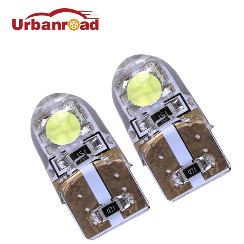 2 шт. 12 В t10 5050 Smd Led Canbus w5w Высокая Мощность 6000k водонепроницаемый красный без