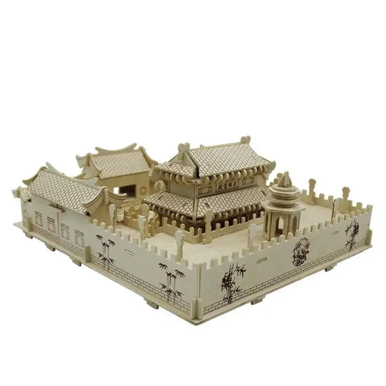 Деревянная игрушка candice guo 3D пазл ручная работа сборная игра сделай сам набор для