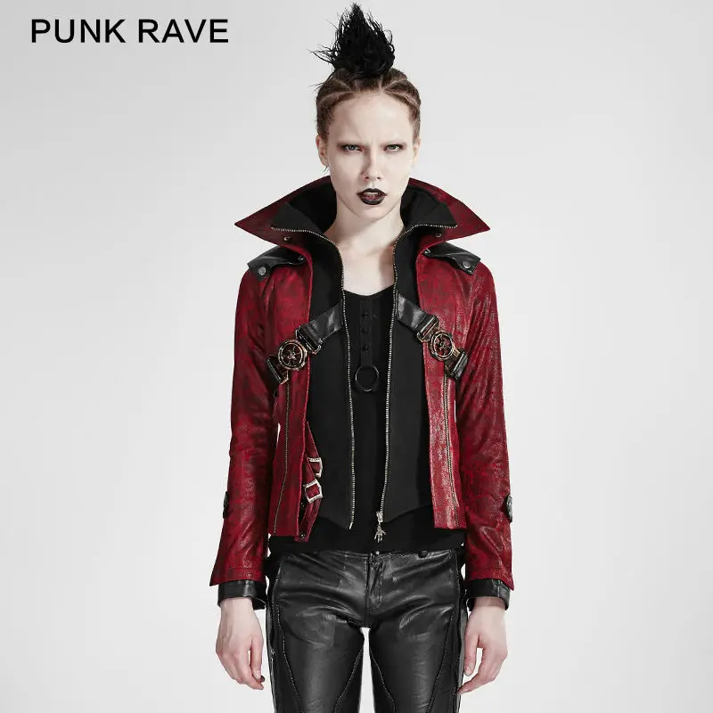 Модная короткая куртка унисекс Kera Streampunk Готическая Kei Y254|jacket coat|coat fashionfashion coat |