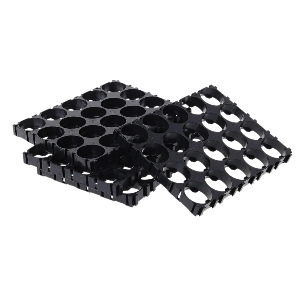 4x Black 18650 Battery 4x5 клетка разделитель растягивающий корпус пластиковый держатель| |