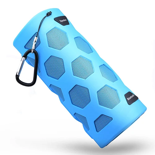 blue NFC Беспроводной Bluetooth Динамик с Powerbank Водонепроницаемый Портативный годный для использования вне помещения миниатюрный коробка Колонка стерео звук Динамик для телефона - Цвет: blue