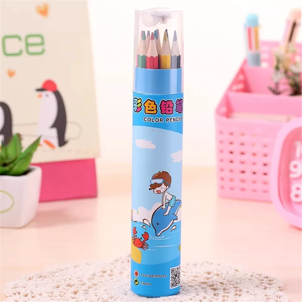 Канцтовары мультфильм творческий 12 видов цветов свинцовый Детский рисунок