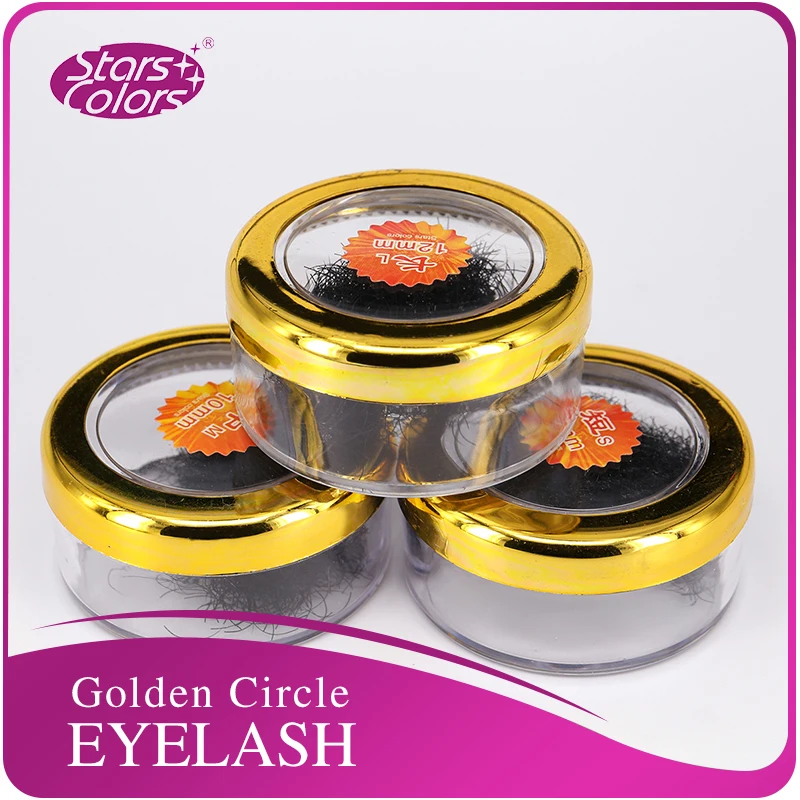 Шелковые искусственные ресницы для наращивания C образные завитки натуральные