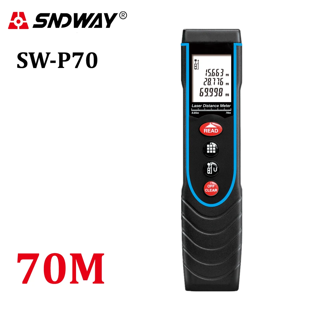 SW P70 Ручка Тип 70 м 229ft лазерный дальномер для гольфа ручной измерения