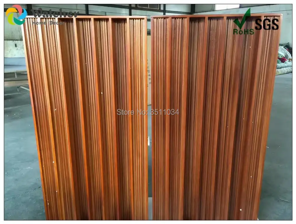1 коробка 2 шт 120x60x10cmWide-band диффузор дерево Полная частота диффузор акустический звук диффузор лечение панель студия