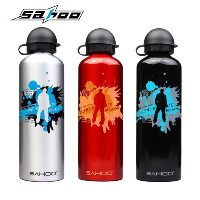 SAHOO бутылка для воды из алюминиевого сплава объемом 750 мл спортивные бутылки езды
