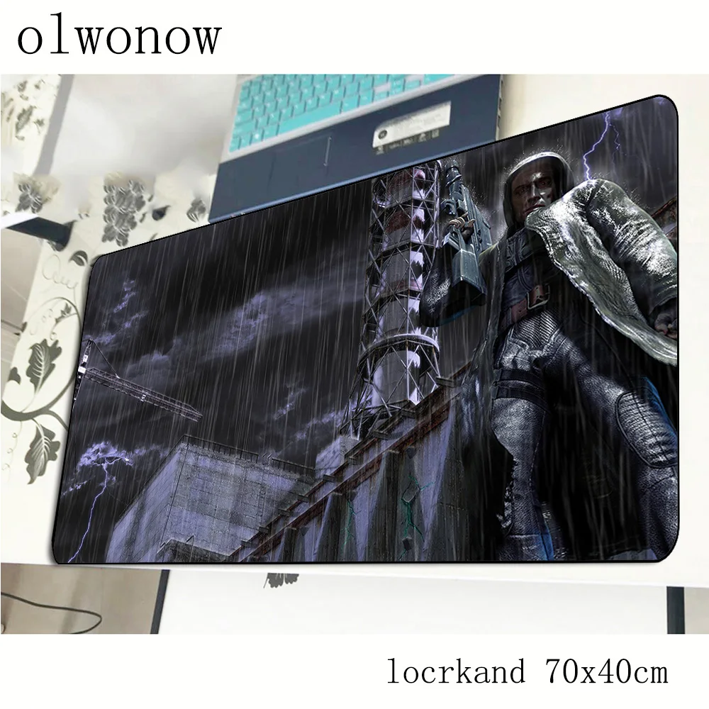 Игровой коврик для мыши stalker 700x400x2 мм игровой ноутбука большой лучший продавец