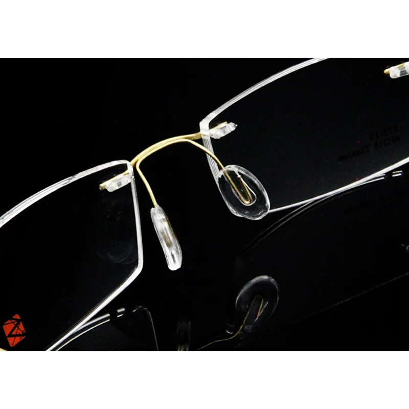 Sorbern абсолютно новые оправы без из чистого титана для очков мужчин Гибкая