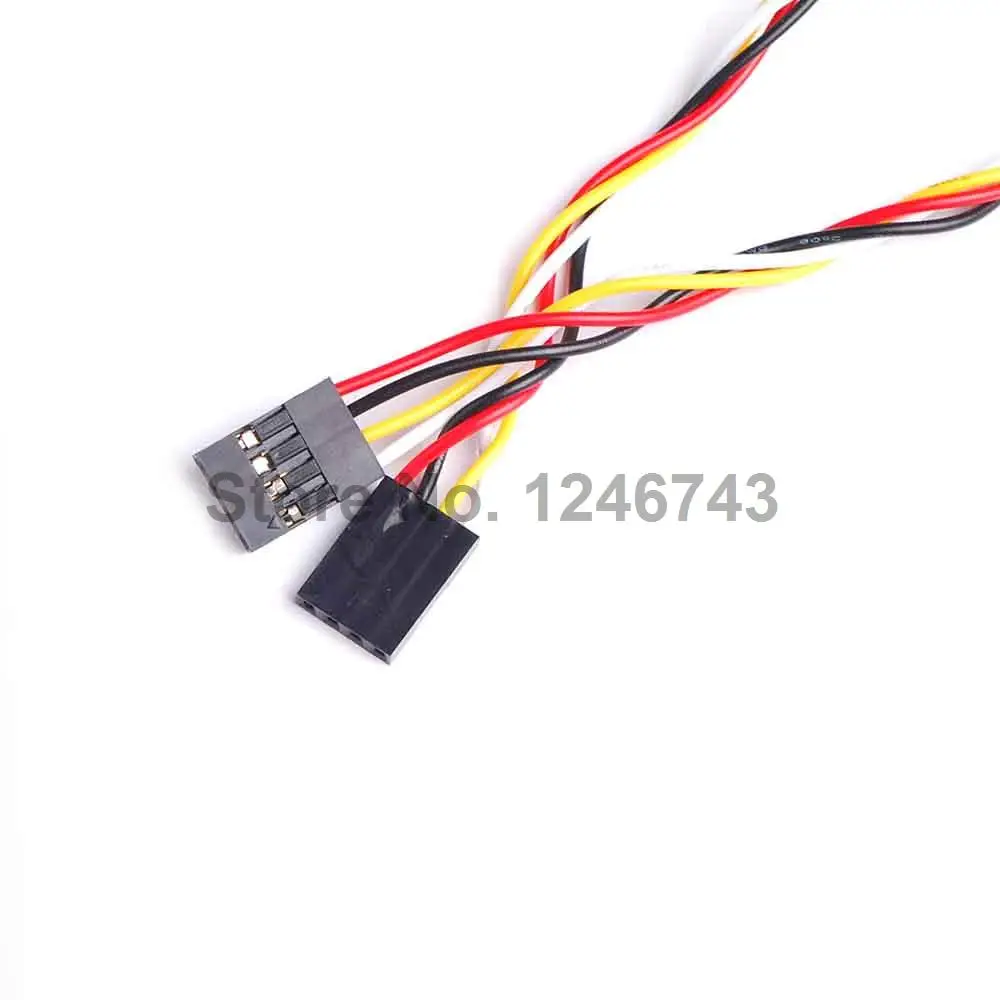 Джампер 20 шт./лот 4 Pin P F/F 200 мм кабель Dupont|wire scarf|wire couplingwire balance |