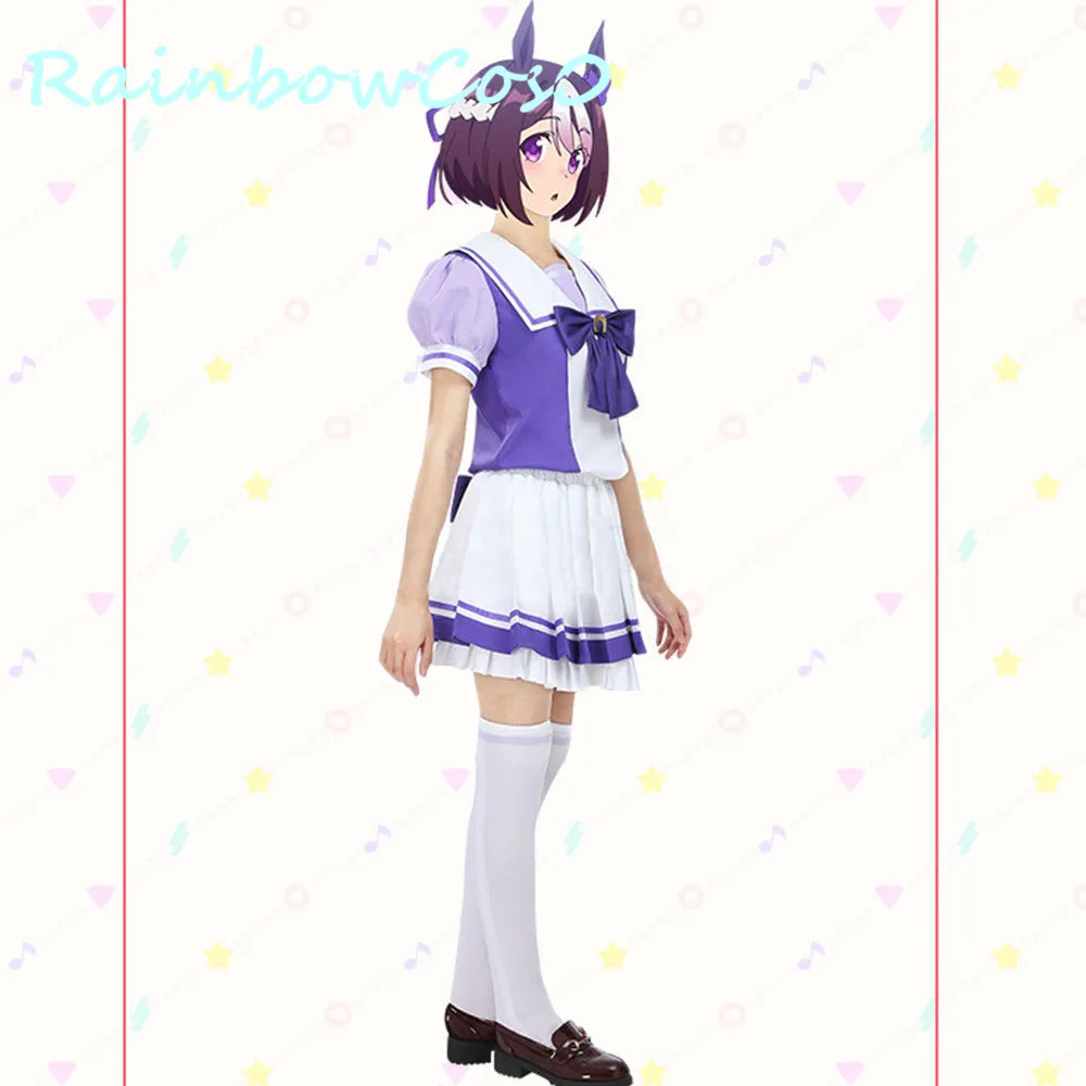 Костюм для косплея RainbowCos0 красивое школьное платье Umamusume Дерби униформа особых
