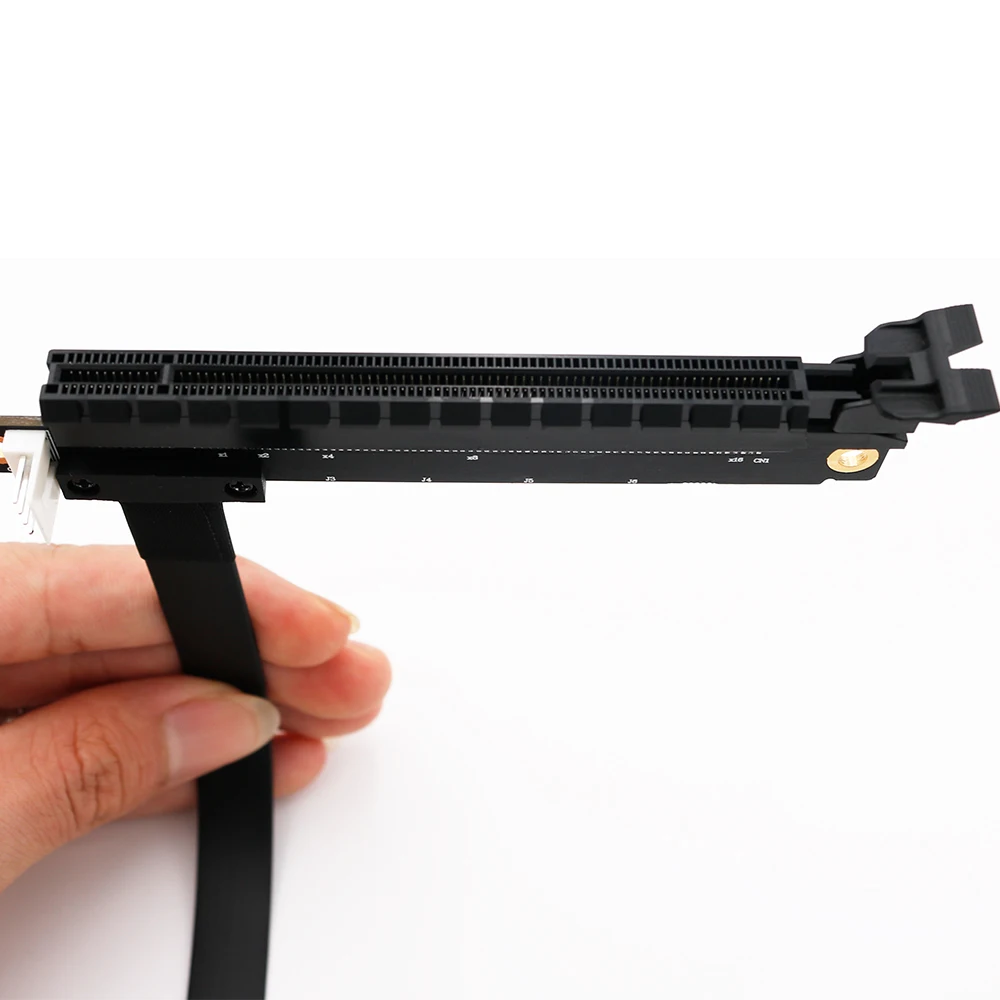 Гибкий Удлинительный кабель PCIE 1X TO 16X PCI Express 1 to 16 X адаптер PCIE Riser Card удлинитель SATA to IDE 4Pin питание для майнинга