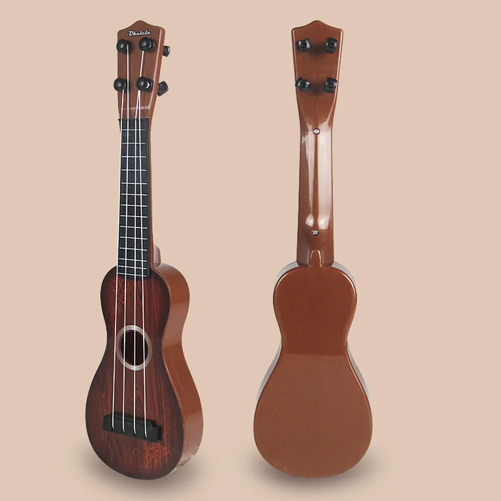 Simulation Musical Instrument Toys 4 Strings Ukulele Mini Learning Educational Toy For Kids | Спорт и развлечения