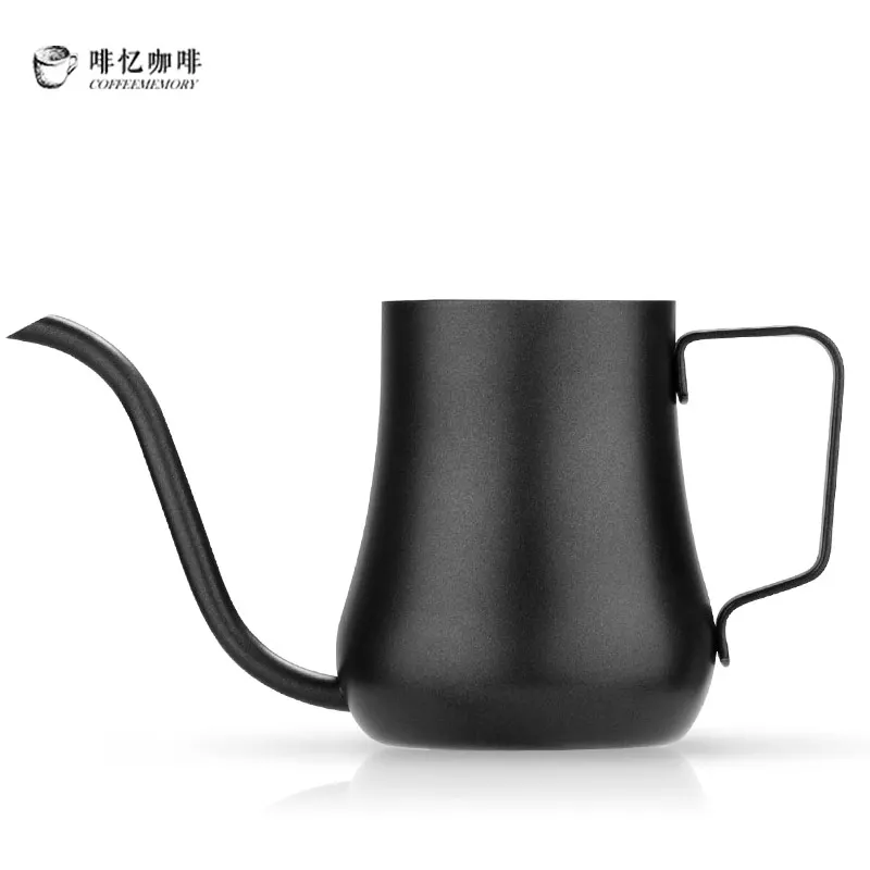 hanging ear hand blunt pot of coffee Household 304 stainless steel mini fine narrow mouth | Дом и сад