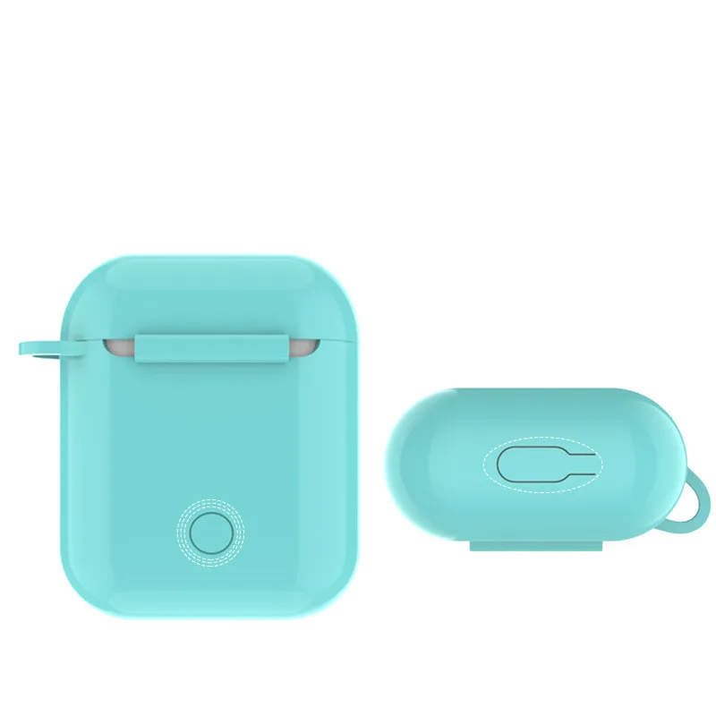 Новый милый Bluetooth беспроводной Чехол для наушников Apple AirPods TPU силиконовый