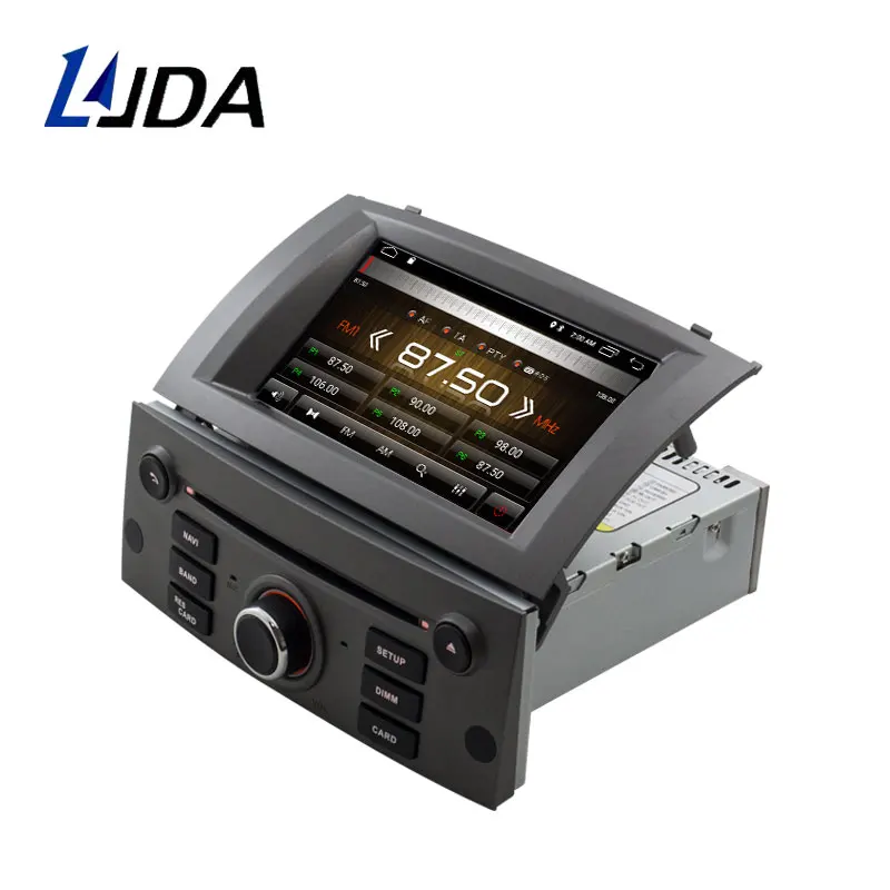 $278.39 DSP 1 Din Android 11 Car Radio For Peugeot 407 2004-2010 Car Multimedia Player Stereo AutoAudio GPS Navigation DVD Video Carplay
