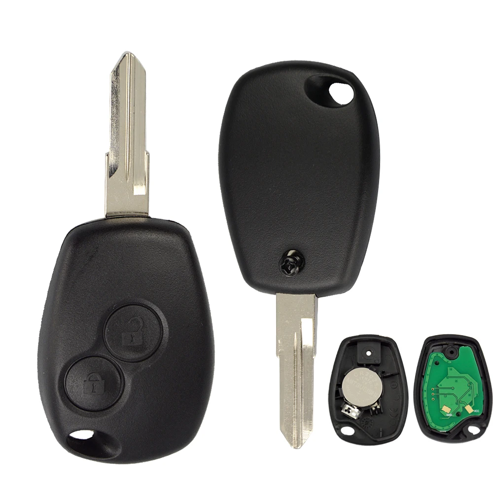 OkeyTech 5 шт. дистанционный ключ для Renault Clio DACIA Logan Sandero 433 МГц ID46 PCF7946 PCF7947 чип VAC102