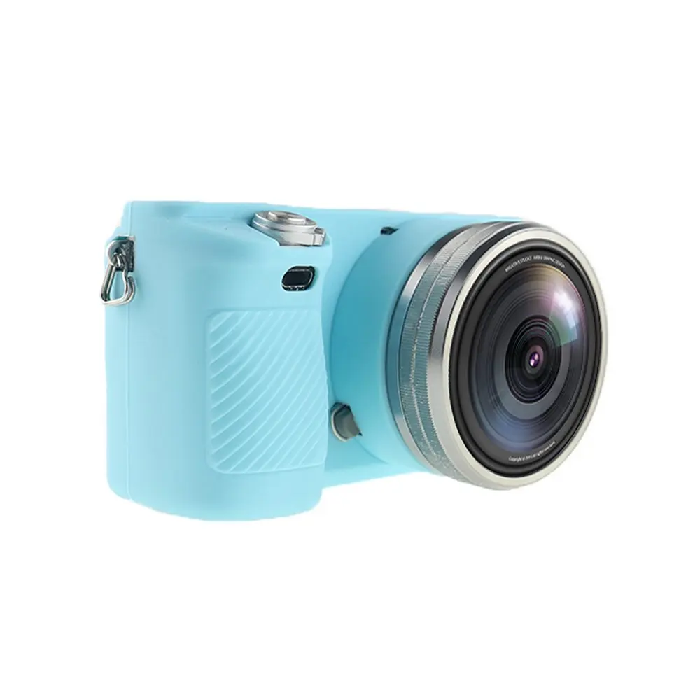 Силиконовая кожа брони чехол корпус протектор для Canon EOS RP/sony A6400 только цифровая камера